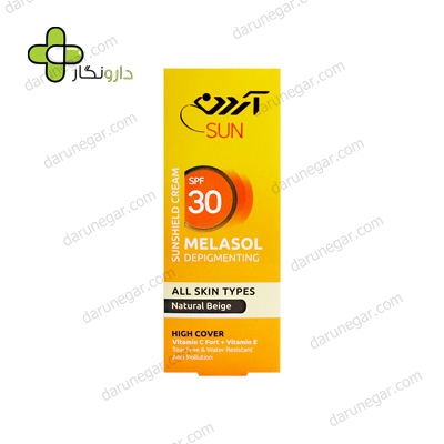 کرم ضد آفتاب ملاسول SPF30